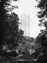 Tower with streaming hair